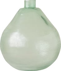 Wazon butelka Bloomingville zielony szklany